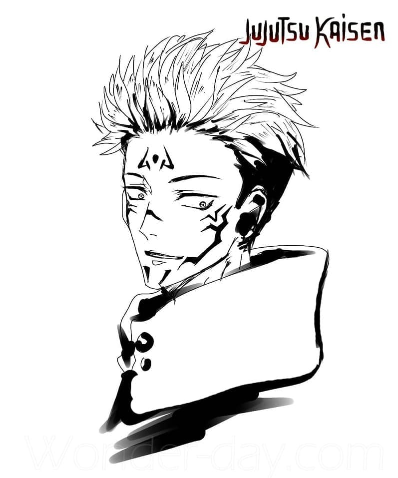 Sukuna im Jujutsu Kaisen