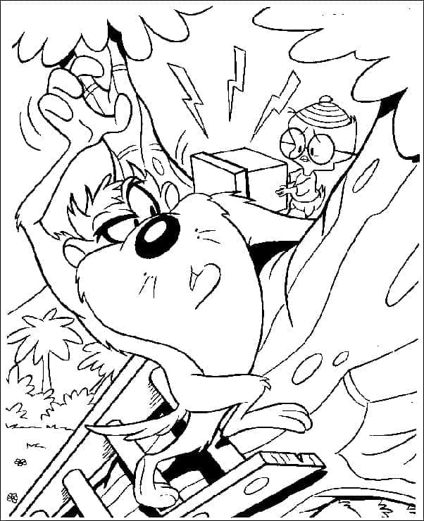 Tasmanischer Teufel aus Looney Tunes