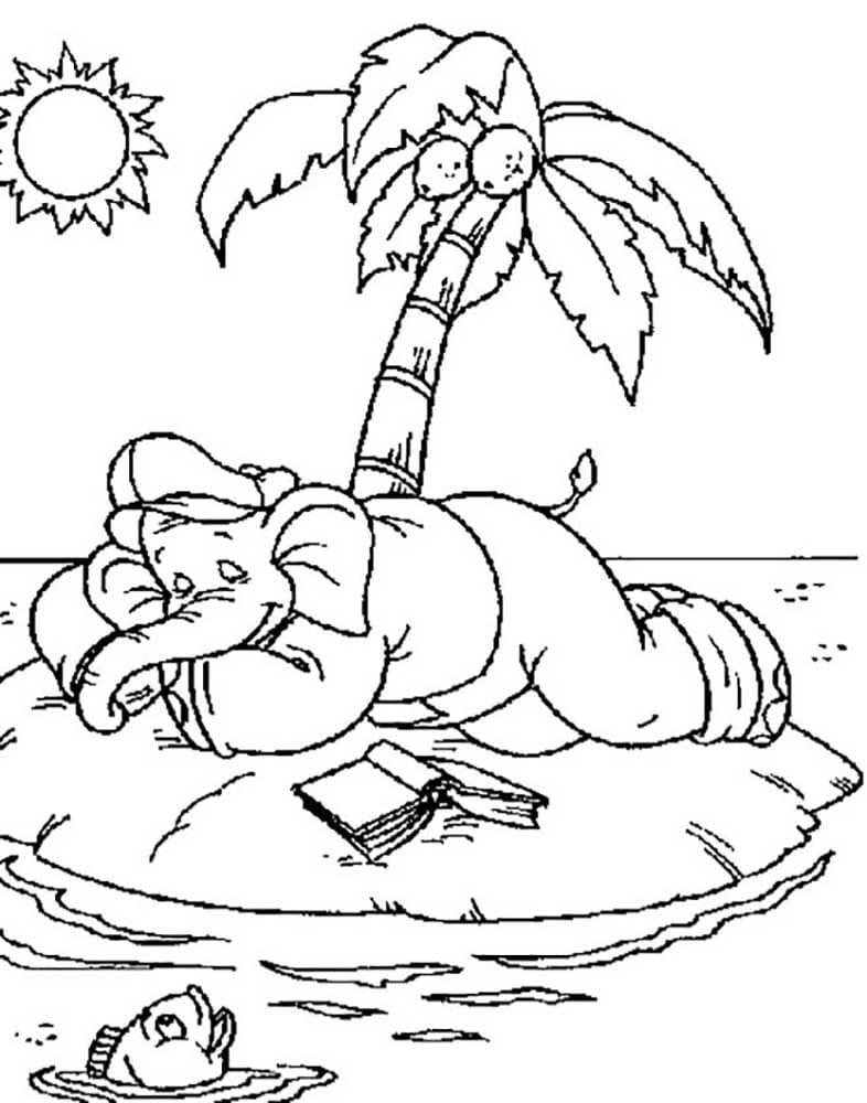 Benjamin Blümchen schläft