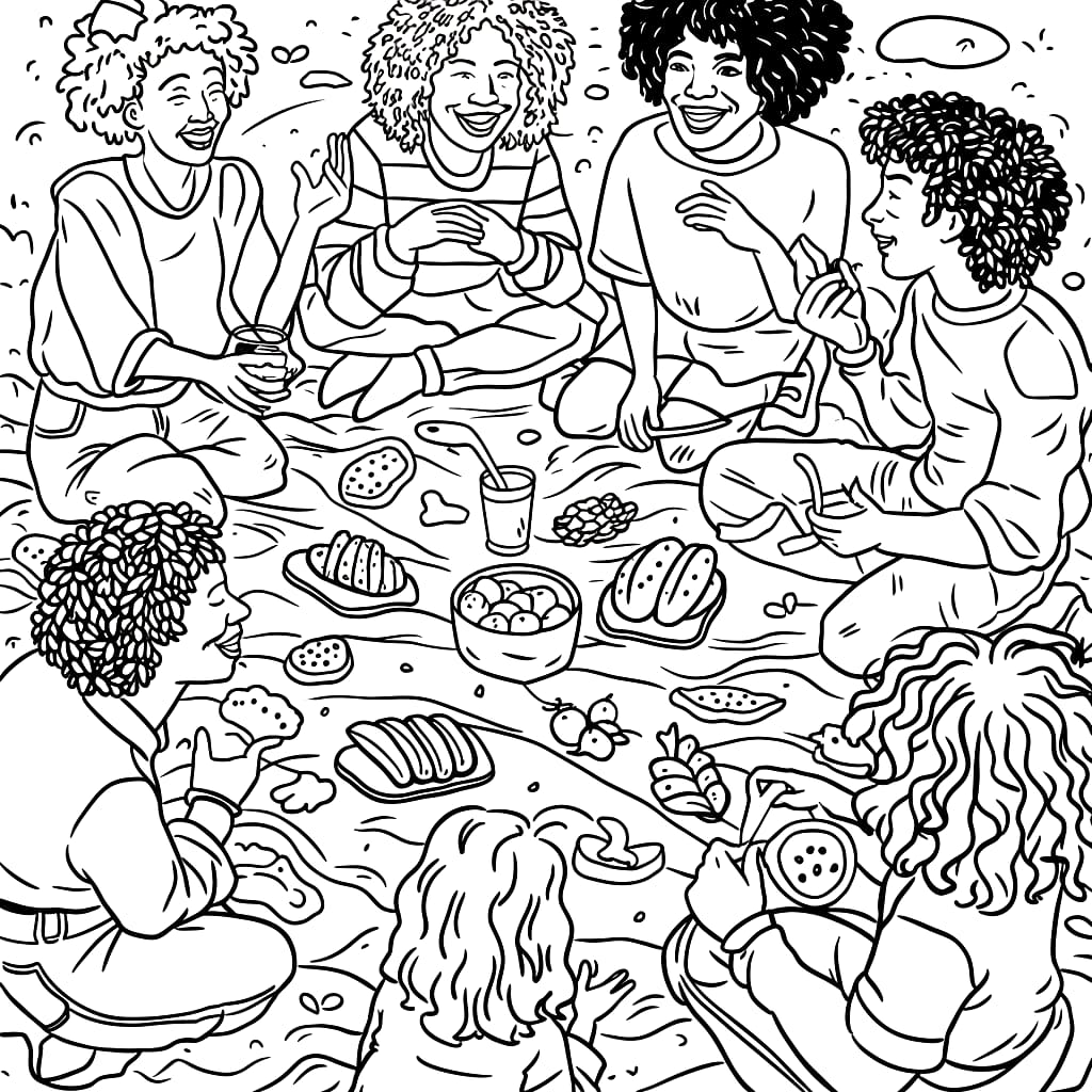 Freundschaft auf der Party