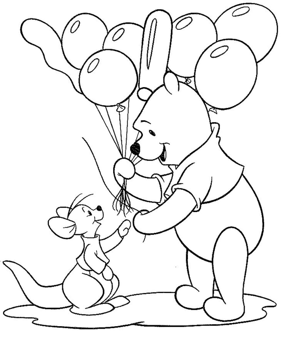 Freundschaft Roo und Pooh