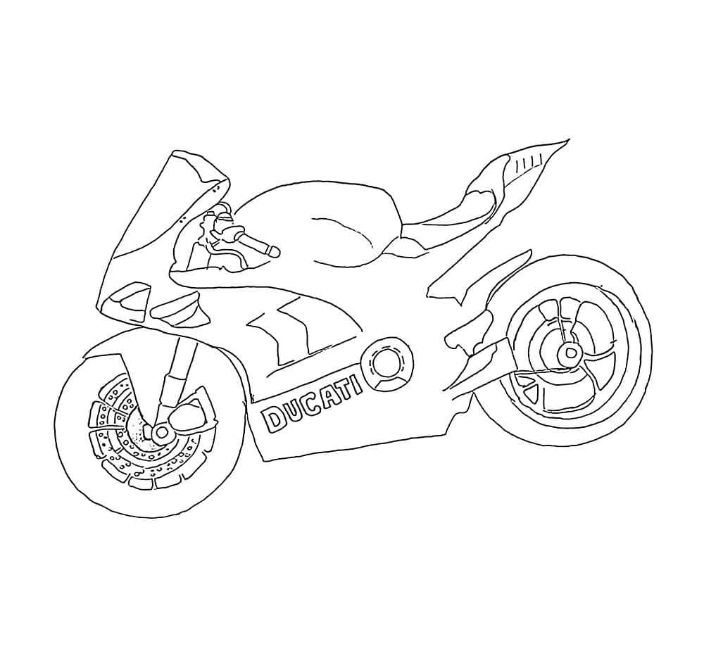 Motorrad Ducati Bild
