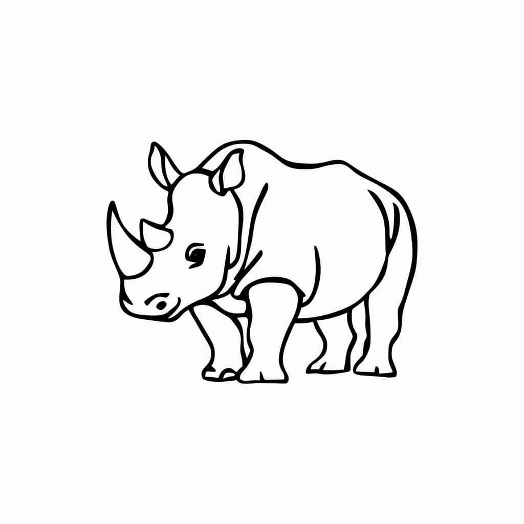 Nashornbaby kostenlos