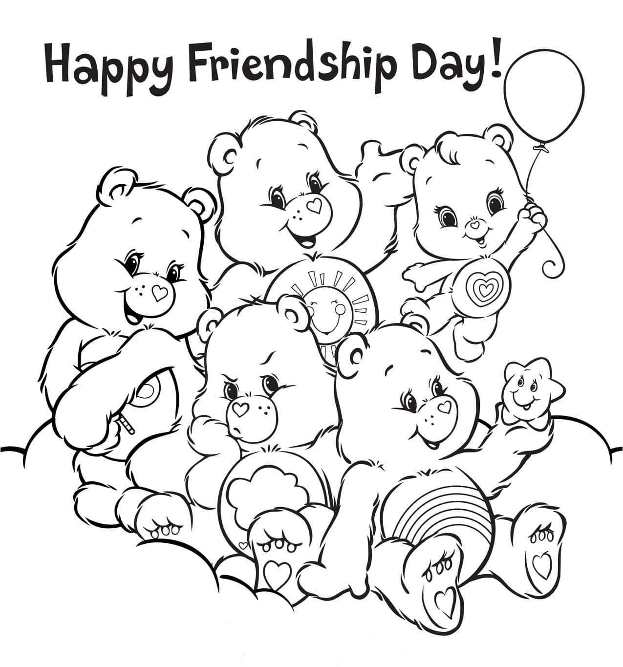 Schönen Tag der Freundschaft