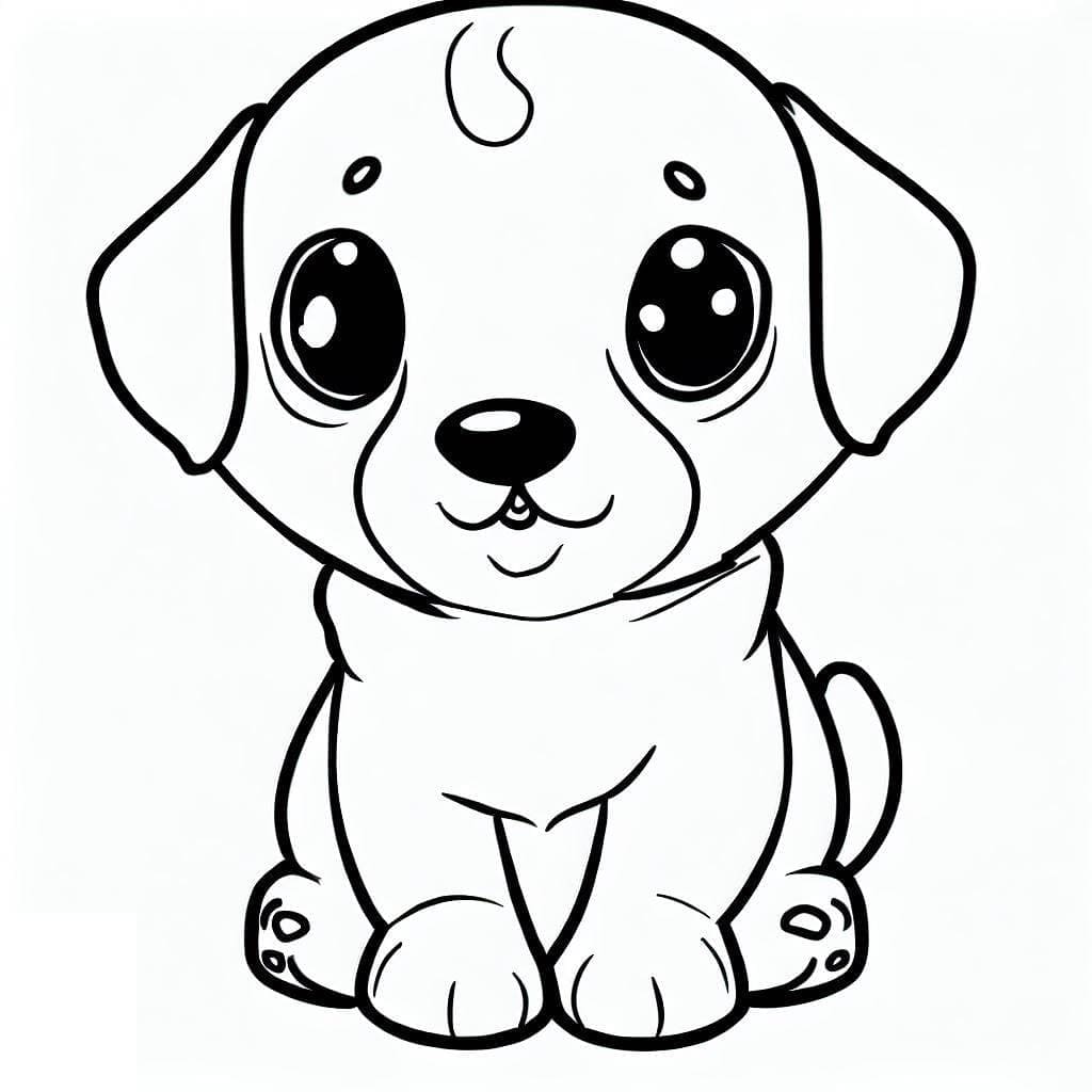 Sehr süßer Hundewelpen