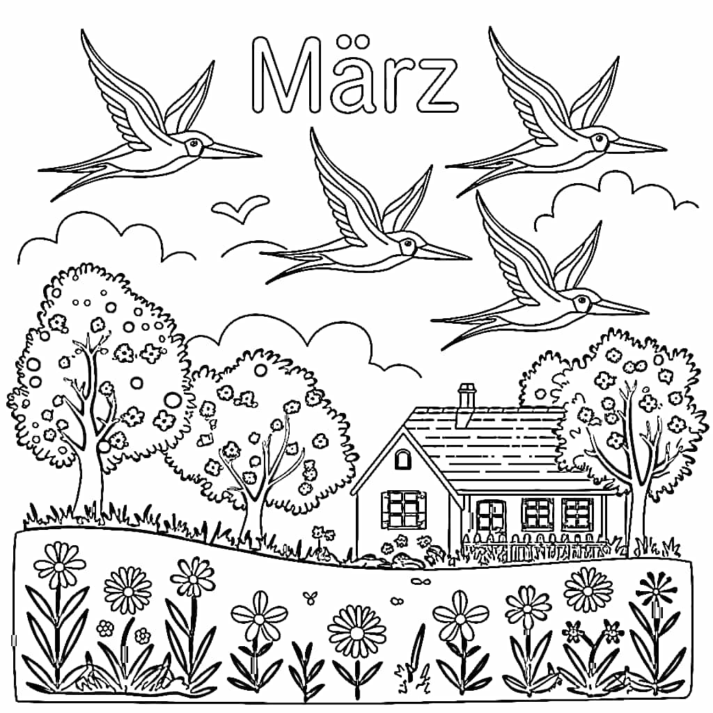 Der März ist friedlich