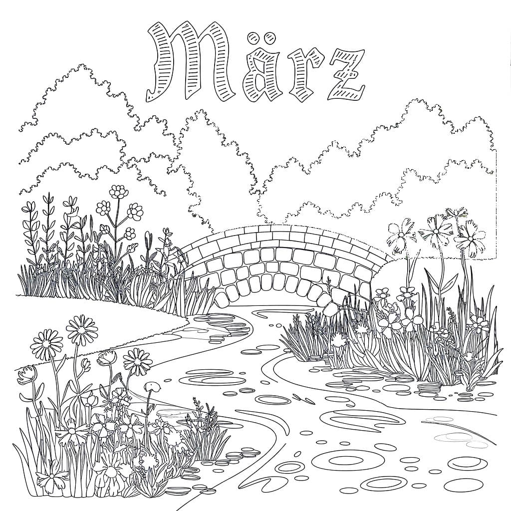 Der März ist frisch