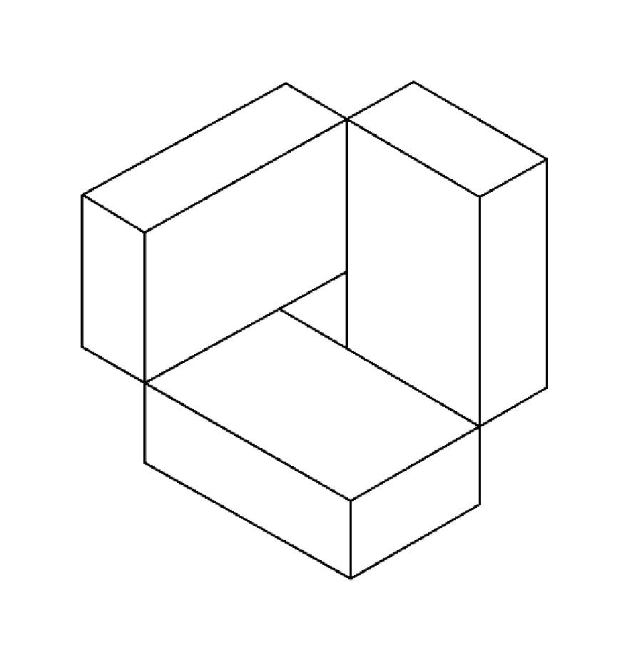 Auffällige Formen Optische Täuschungen