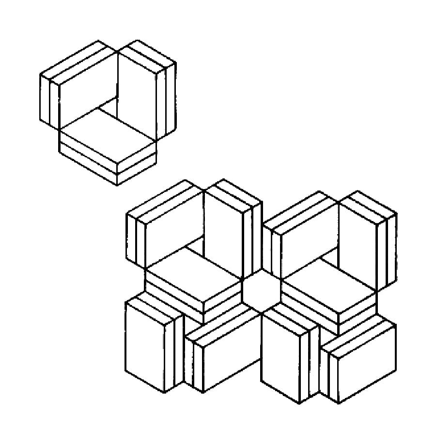 Bunte Welt Optische Täuschungen