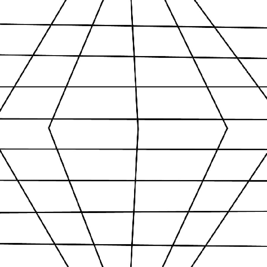 Erstaunliche Formen Optische Täuschungen