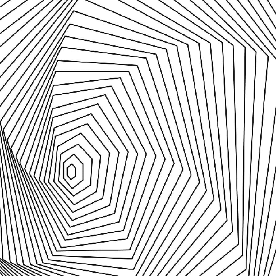 Faszinierende Spiralen Optische Täuschungen