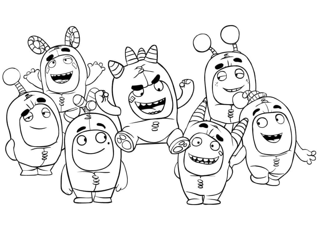 Karikatur Oddbods