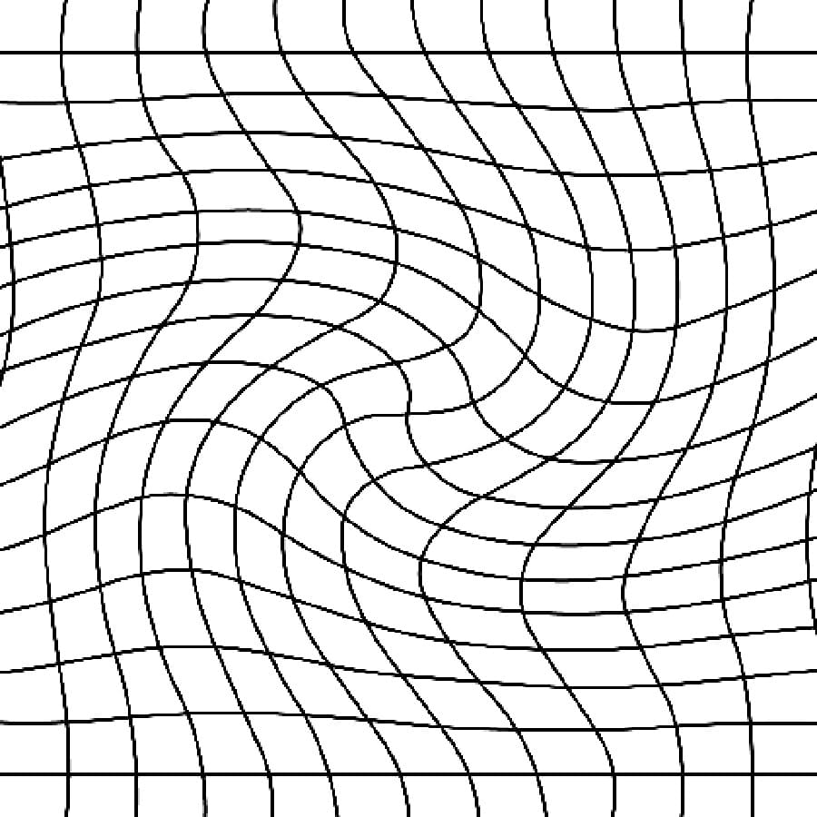 Kompliziertes Labyrinth Optische Täuschungen