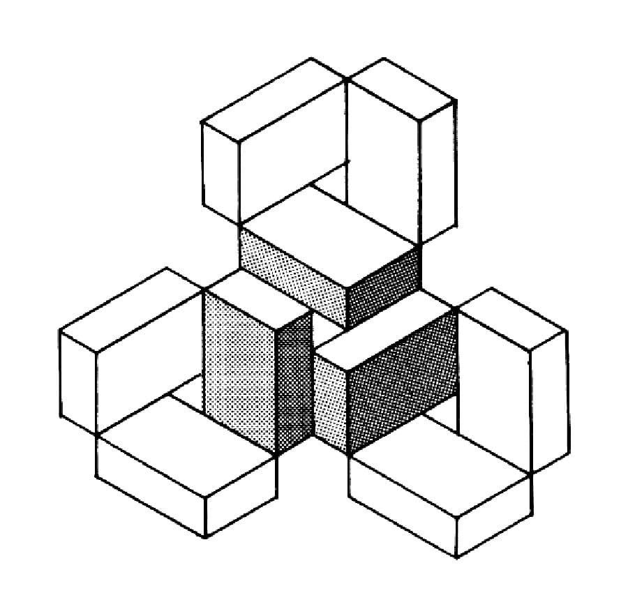 Kreative Kunst Optische Täuschungen