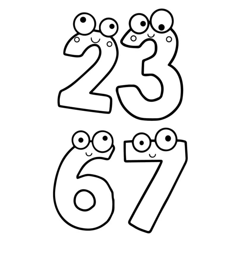 Number Lore 2, 3, 6, 7