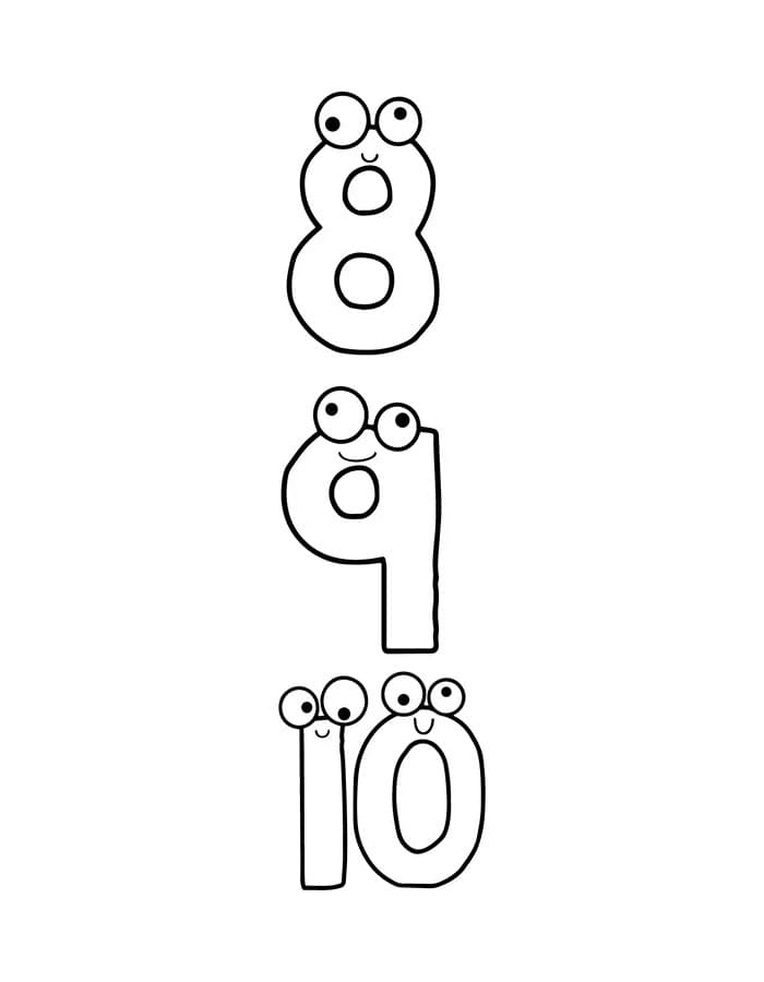 Number Lore 8, 9, 10