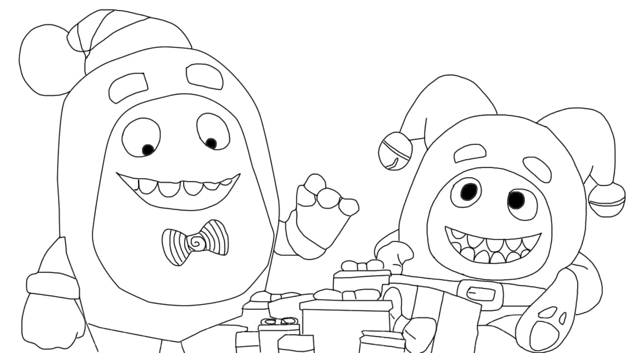 Oddbods Weihnachten