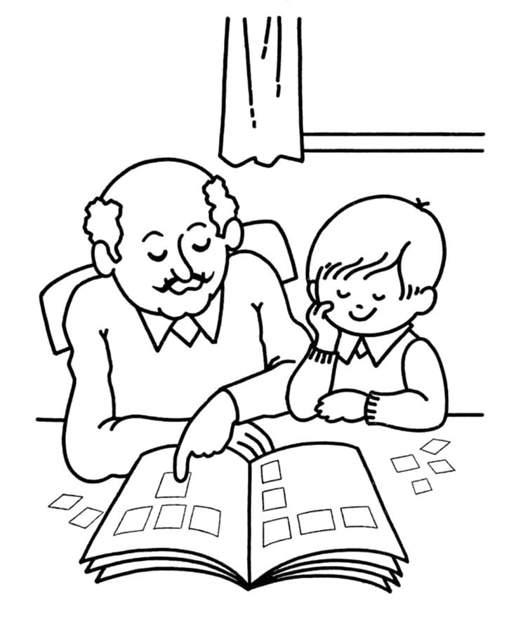 Opa hat mir das Bild gezeigt