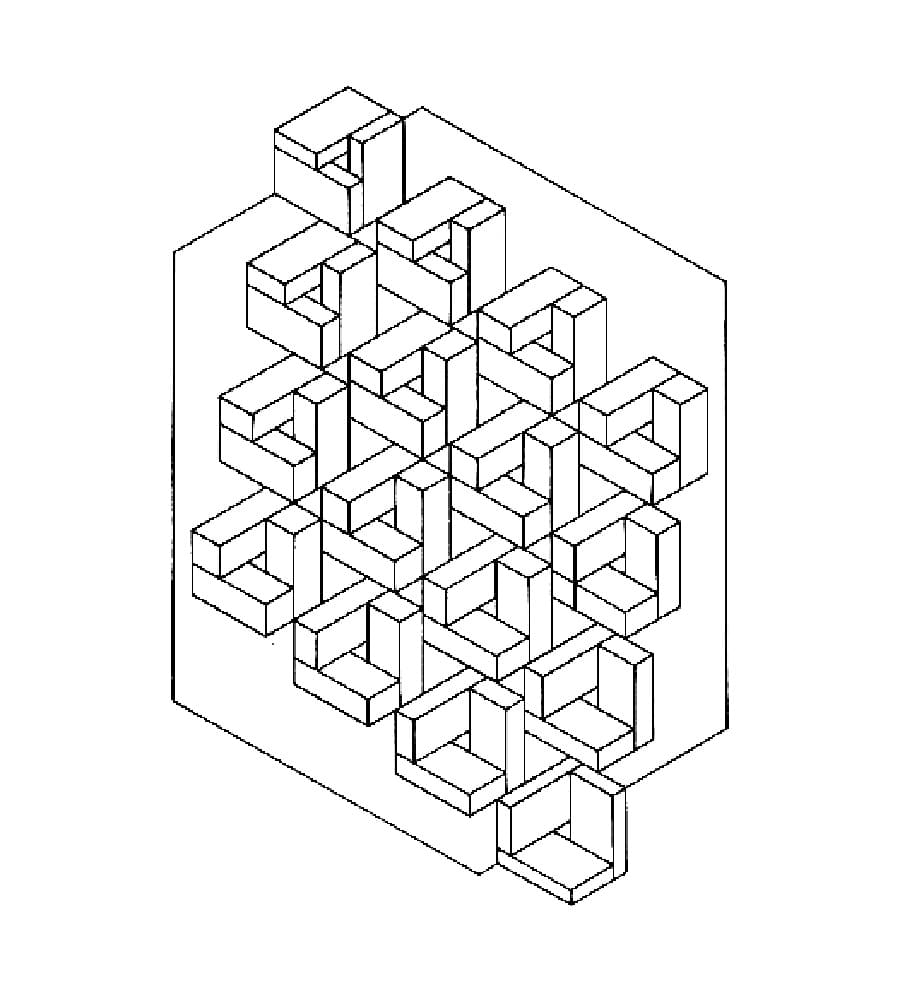 Optische Täuschungen zur Entspannung
