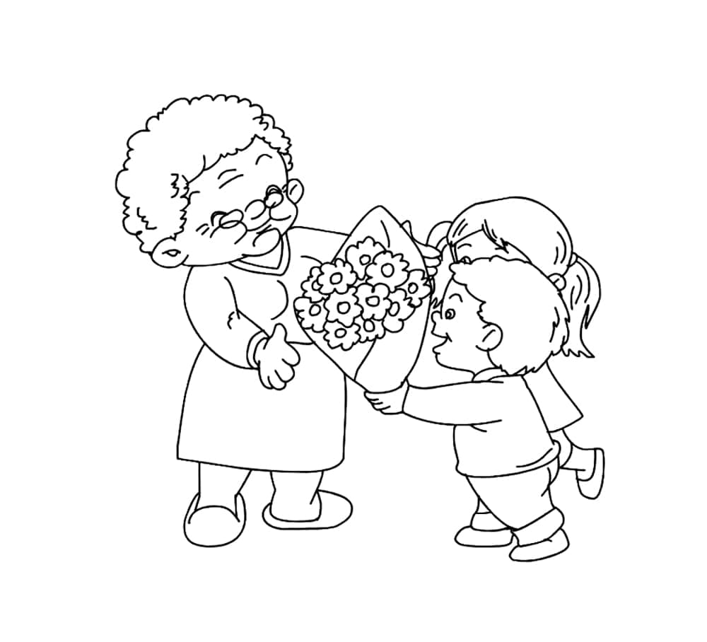 Schenken Sie Oma Blumen