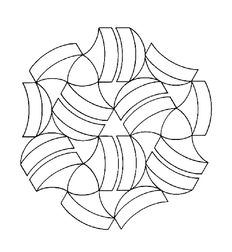 Strahlende Kreationen Optische Täuschungen