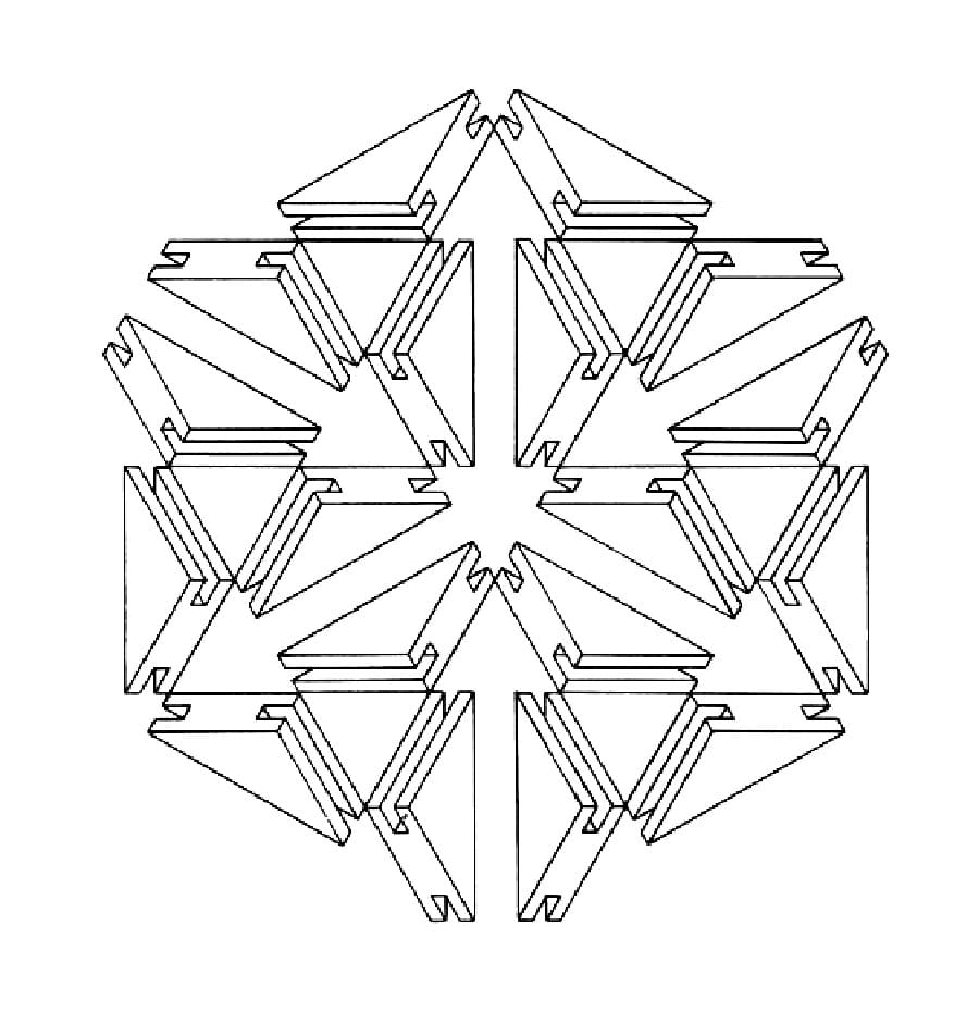 Verspielte Kunst Optische Täuschungen