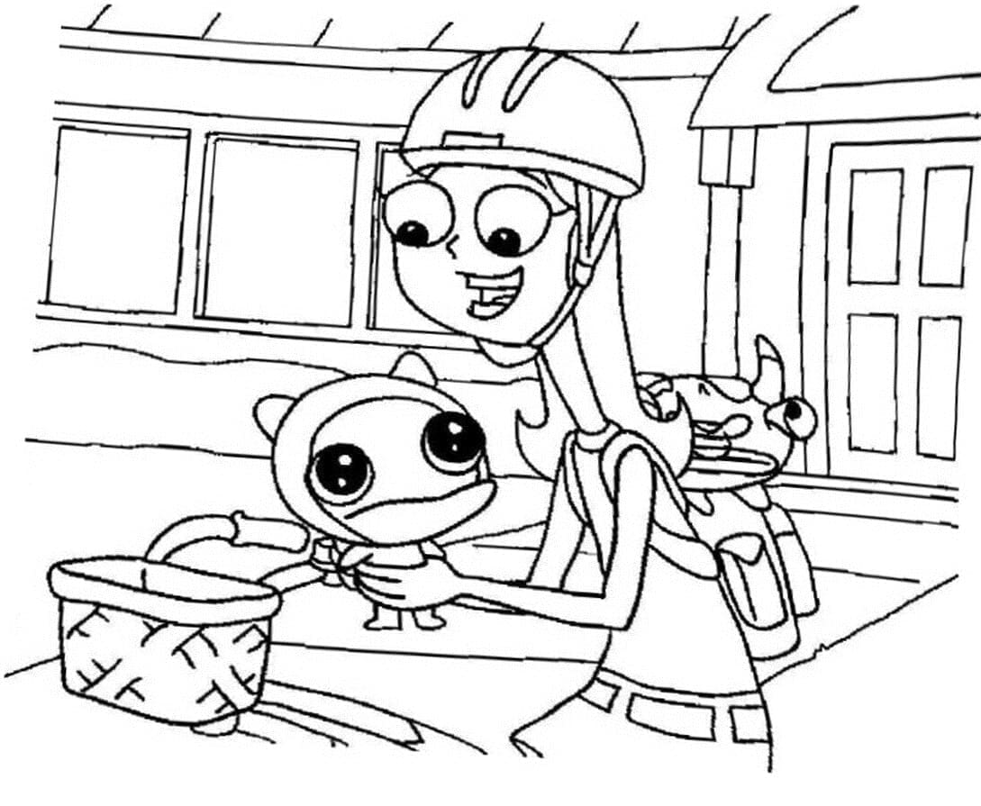 Candace Flynn und Meap