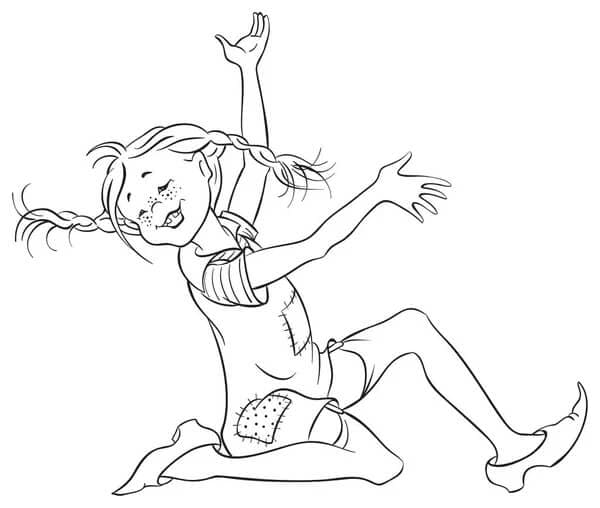 Die nette und lustige Pippi