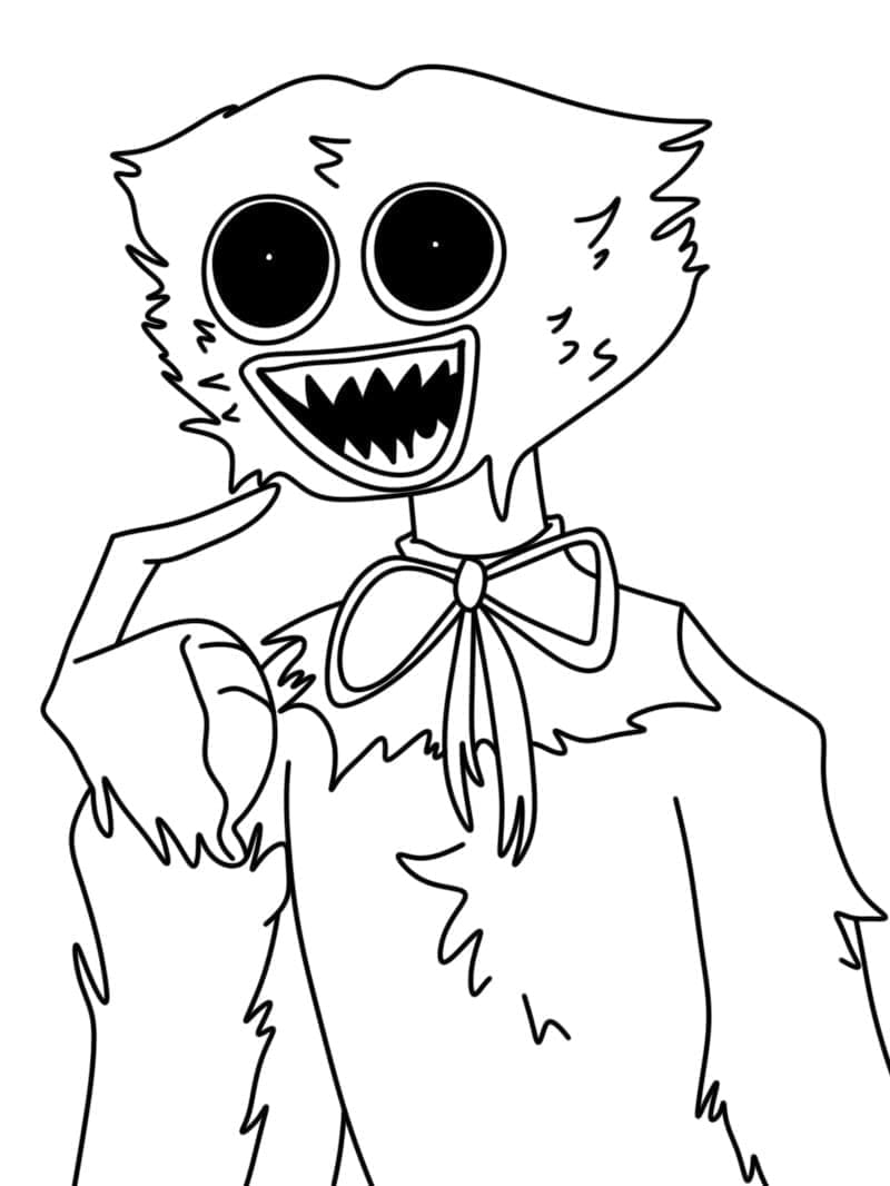 Entzückender Huggy Wuggy Bild