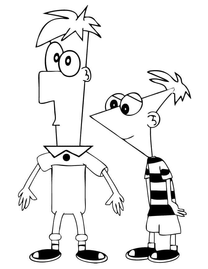 Ferb mit Phineas