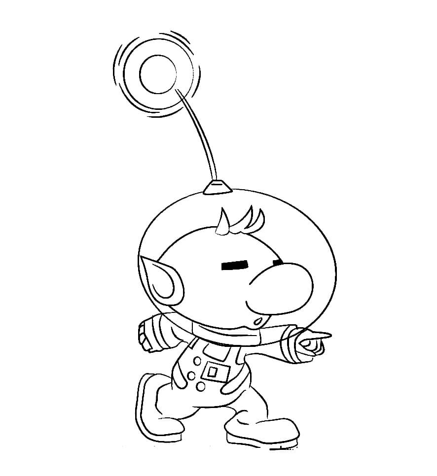 Kapitän Olimar von Pikmin