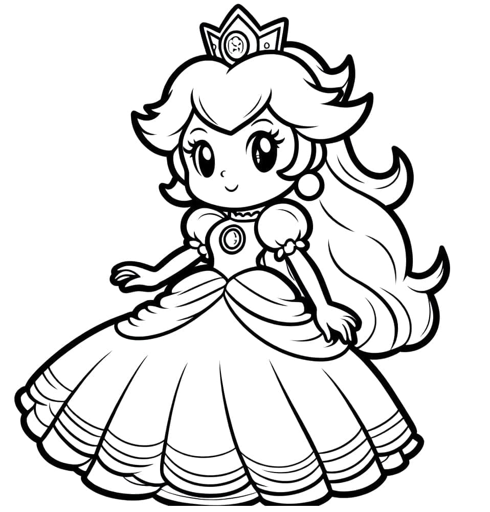Kawaii Prinzessin Peach
