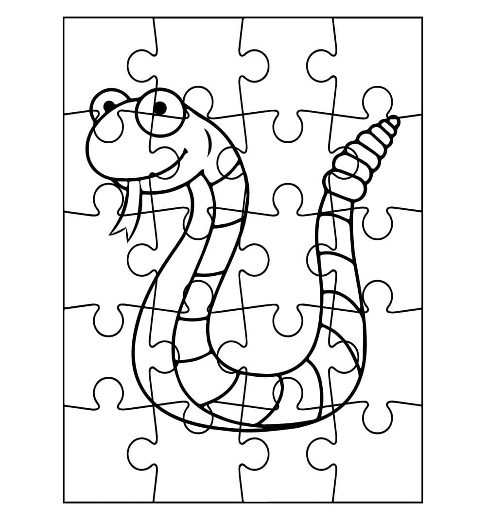 Klapperschlangen Puzzle