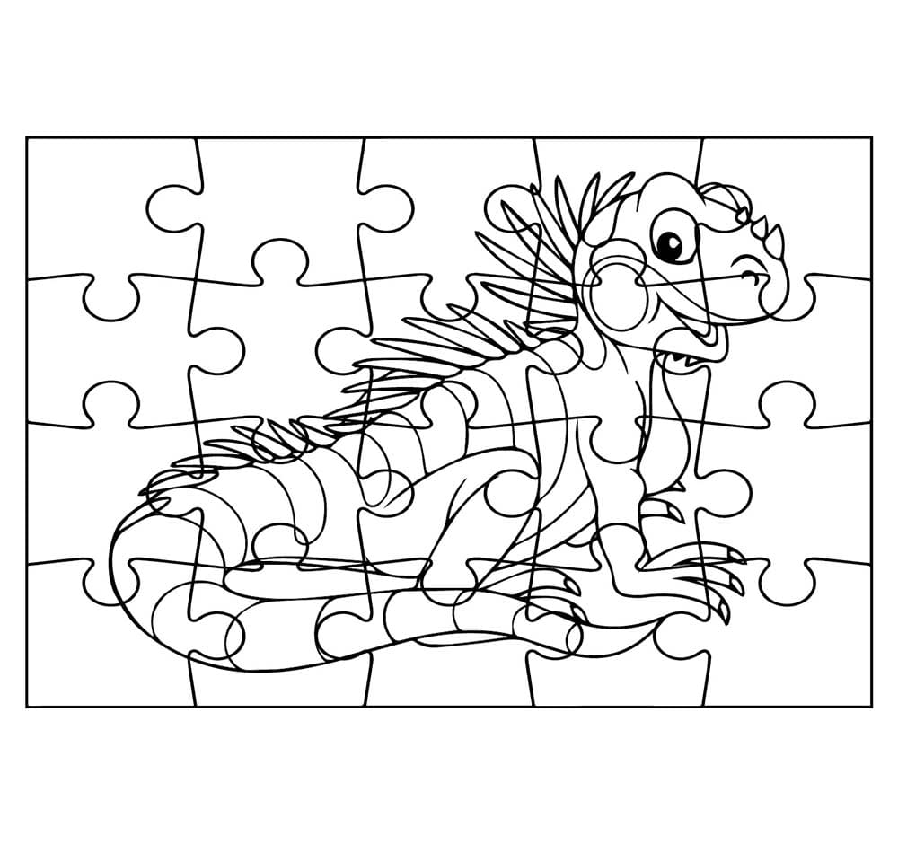 Leguan Puzzle