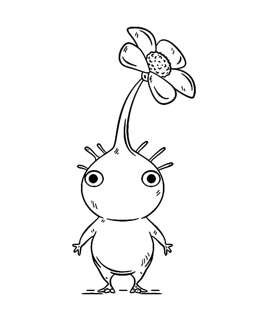 Lila Pikmin Ständer