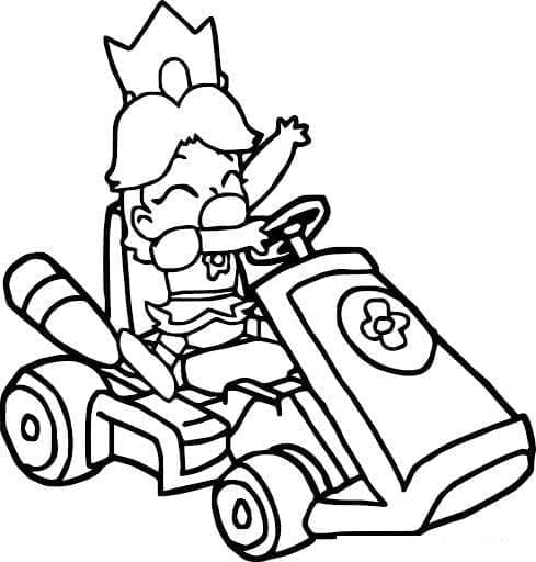 Mario Kart Baby Peach