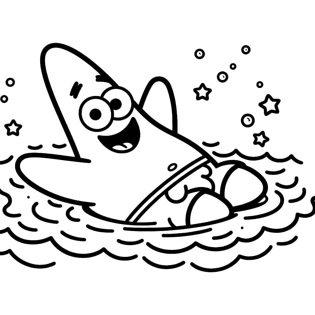 Patrick Star entspannt sich