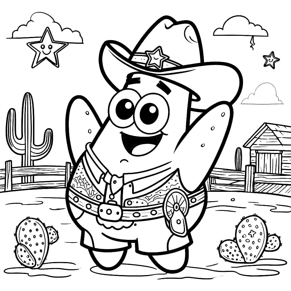 Patrick Star in der Wildnis