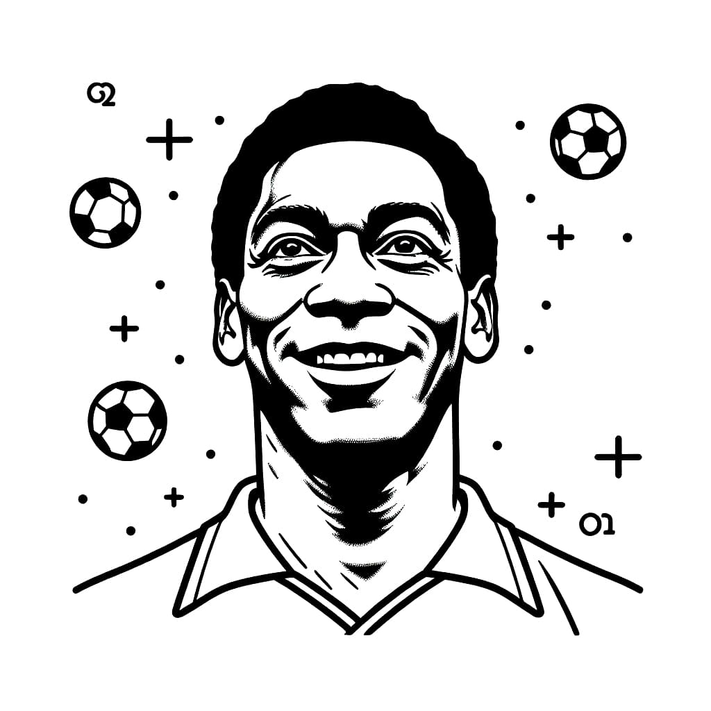 Pele Ausmalbilder Malvorlagen Pele Zum Ausdrucken