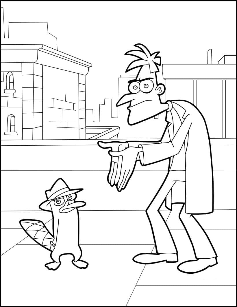 Perry und Dr. Heinz Doofenshmirtz