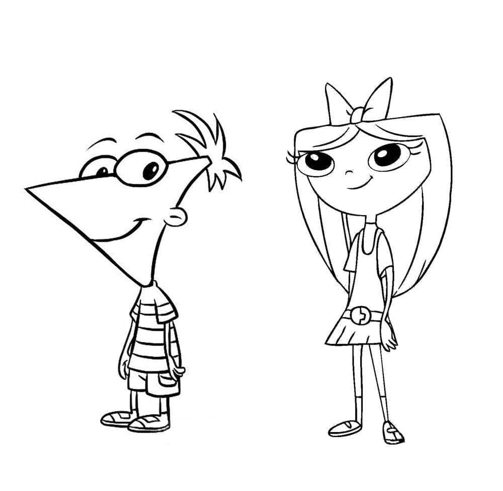 Phineas mit Isabella