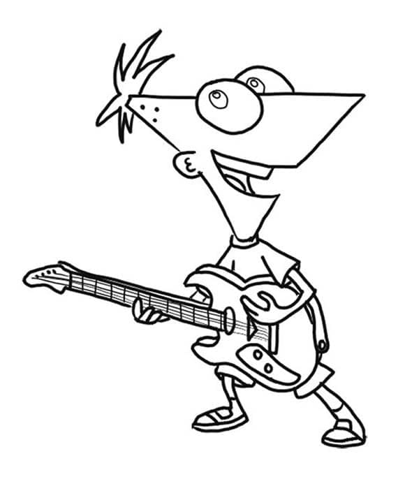 Phineas spielt Gitarre kostenlos