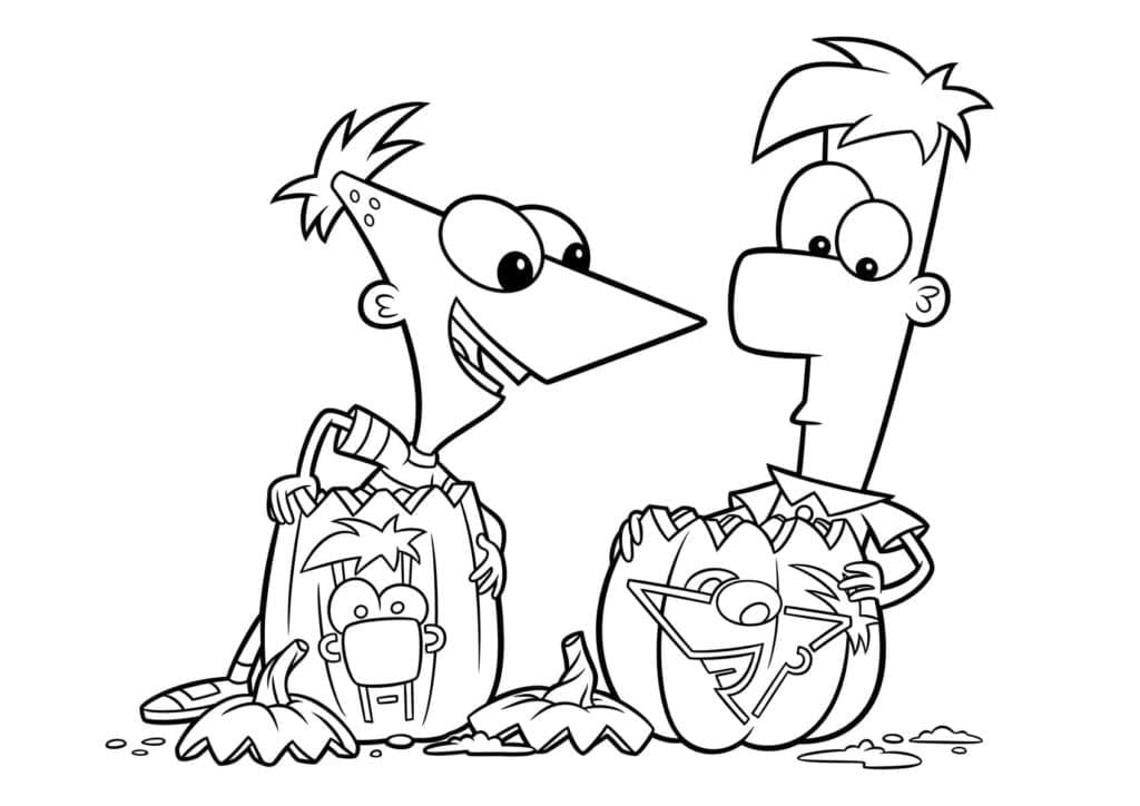 Phineas und Ferb an Halloween