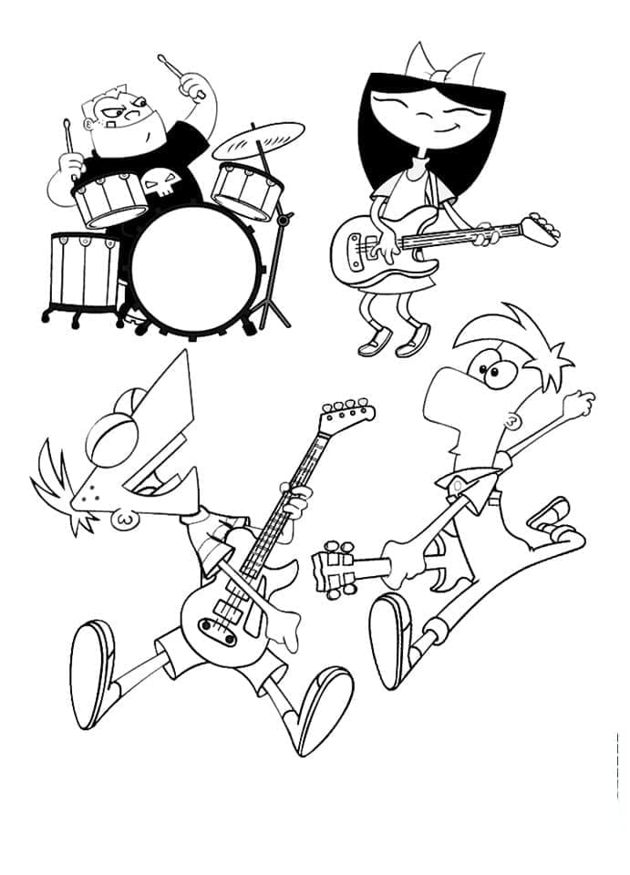 Phineas und Ferb Band