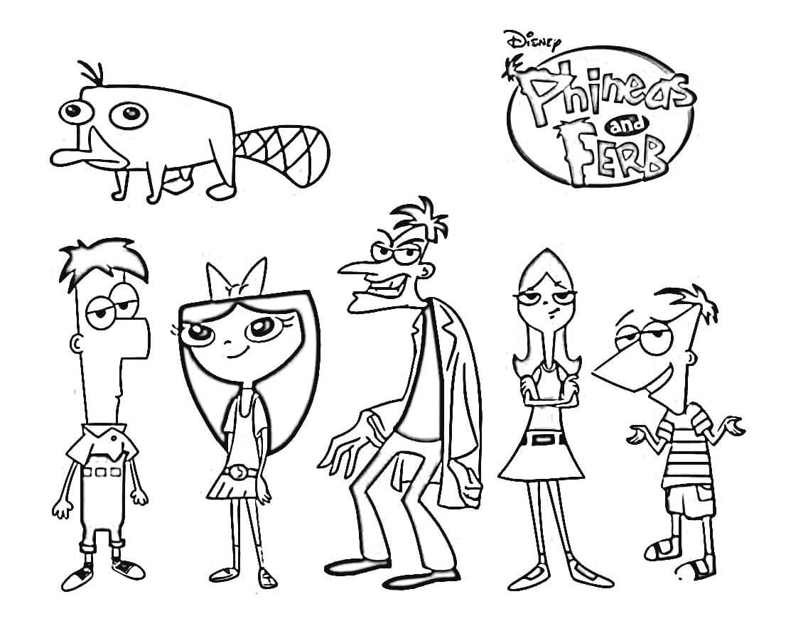 Phineas und Ferb Charaktere