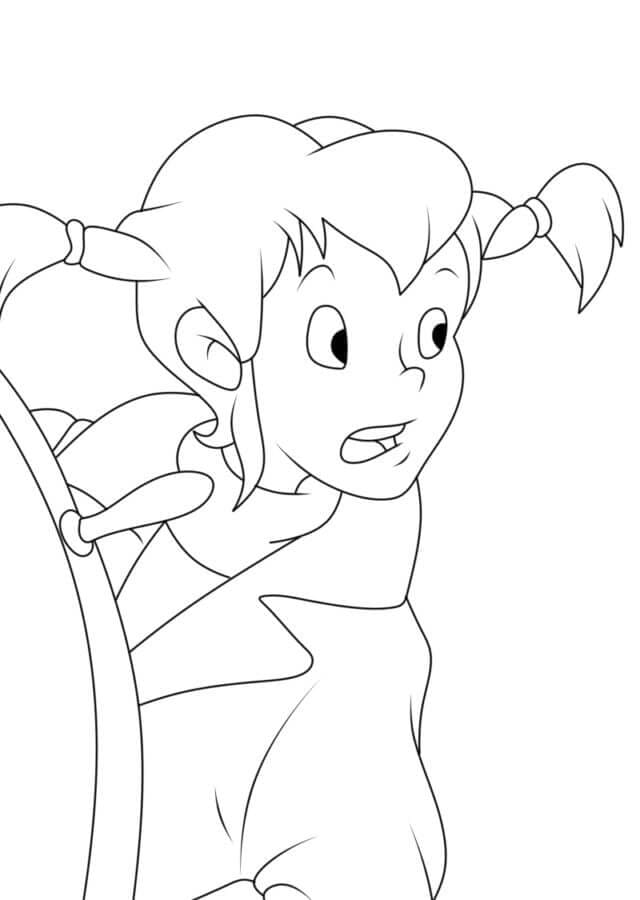 Pippi Langstrumpf die Angst hat