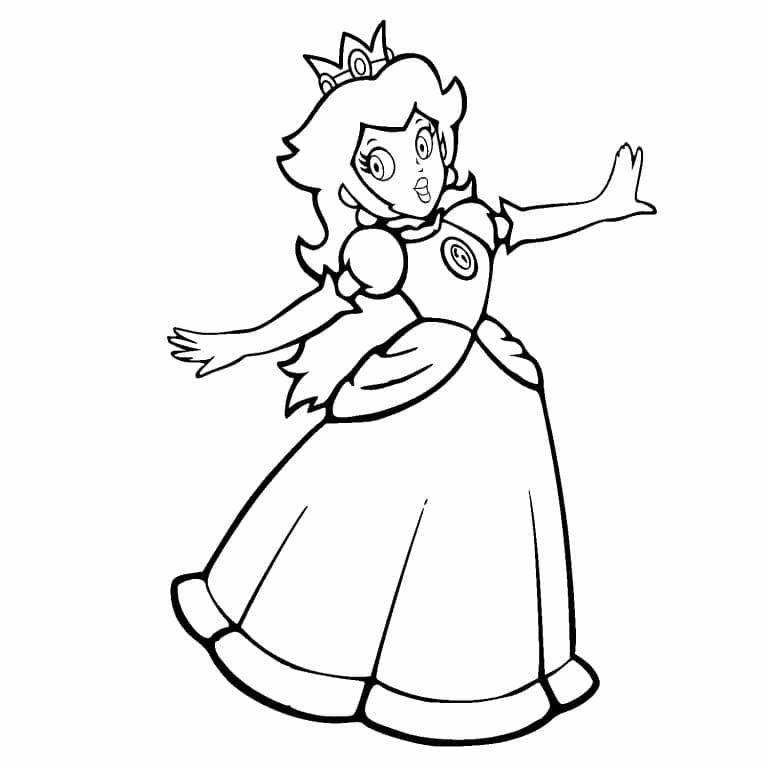 Prinzessin Peach aus Super Mario