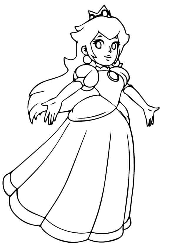 Prinzessin Peach tanzt bild