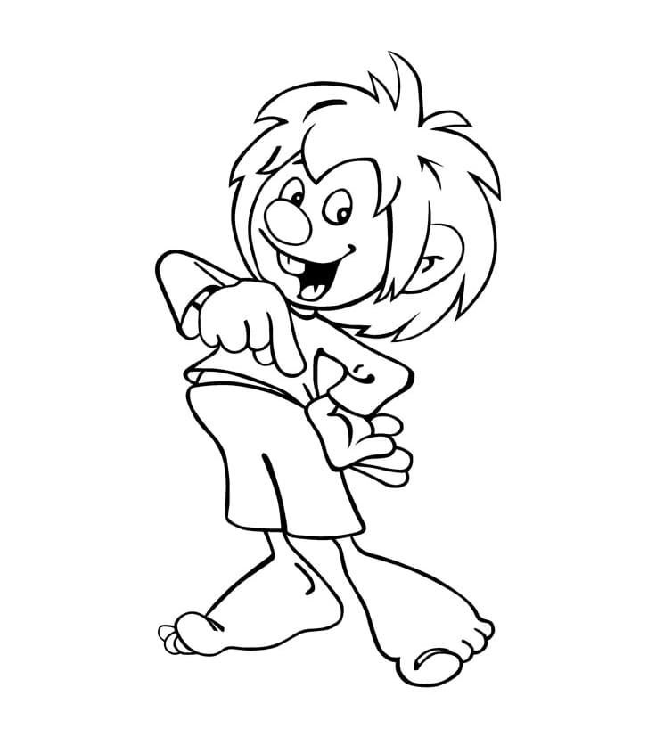 Pumuckl gratis ausdrucken