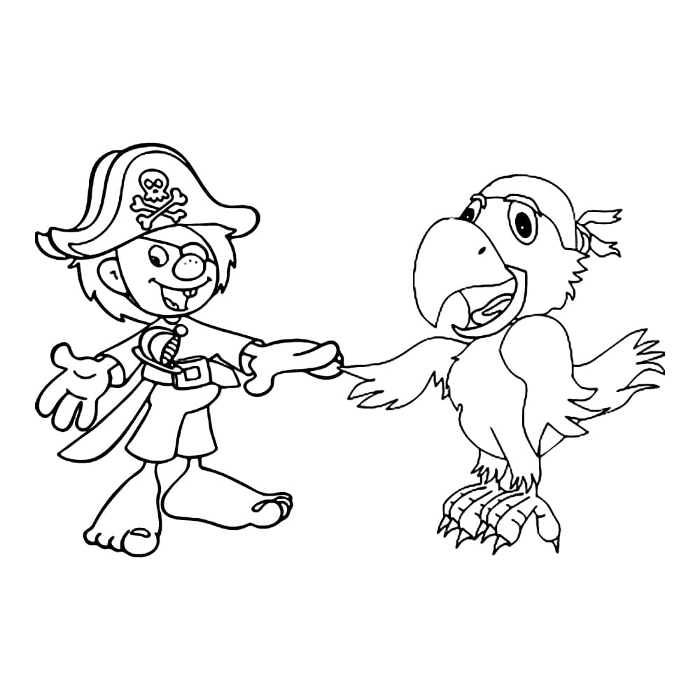 Pumuckl und der Papagei